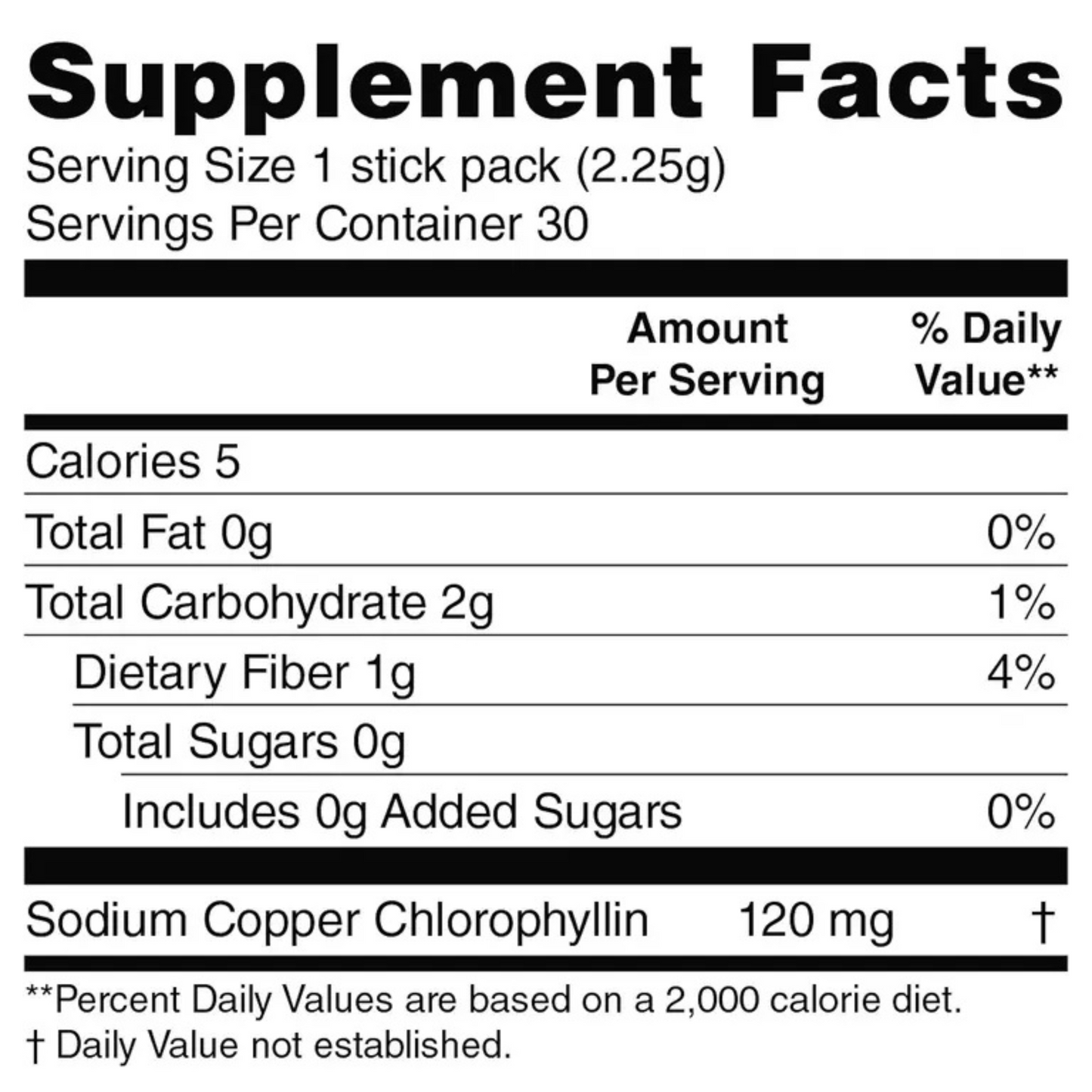 Vitalia Chlorophyll Detox Sticks